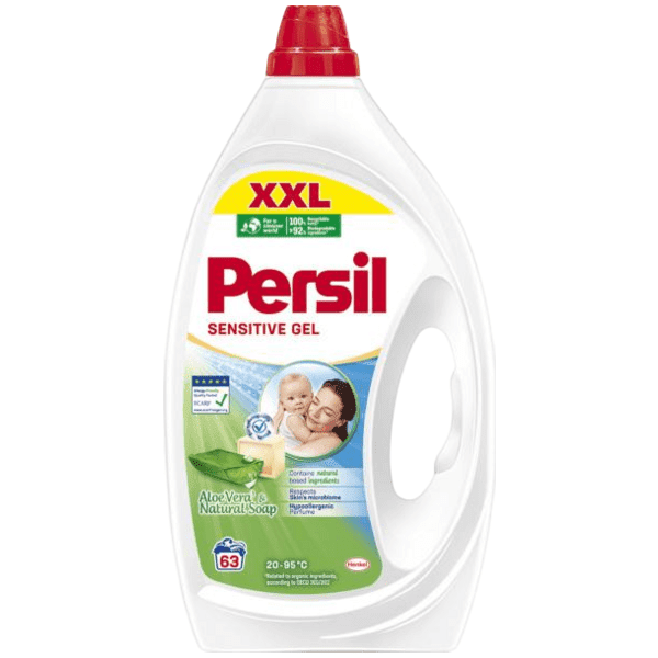 Persil Expert Sensitive gel pro citlivou pokožku, 2,25 l, 50 dávek