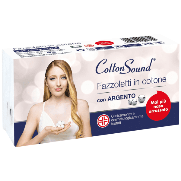 Kapesníčky Cotton Sound Hypoalergenní 6 x 8ks