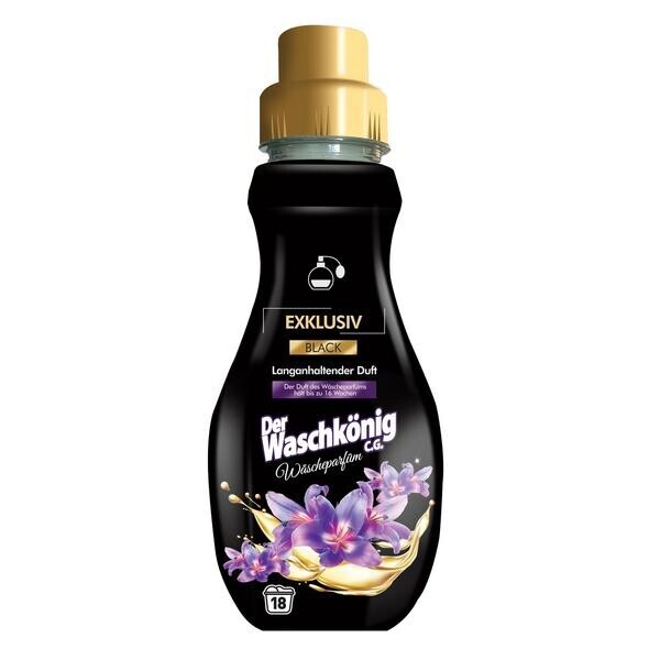 WaschKönig parfém na prádlo 360ml Black - 18PD - černý