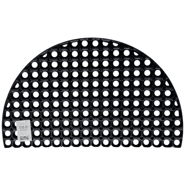 HONEY rohož půlkruh guma černá 45x75x1,6 cm