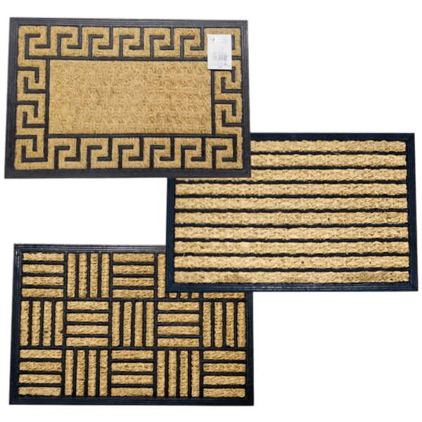 EXOTIC rohož obdélník guma/kokos MIX VZOR 40x60 cm