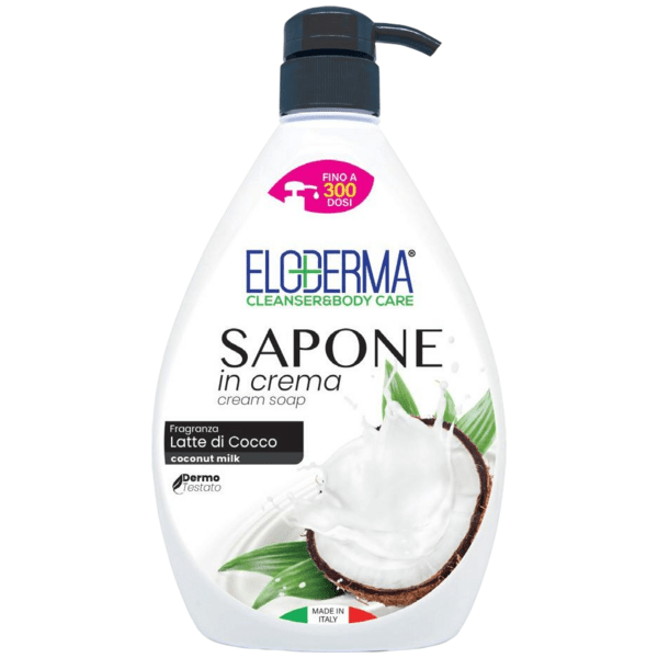 Mýdlo na ruce Eloderma CZ Kokos 1000 ml