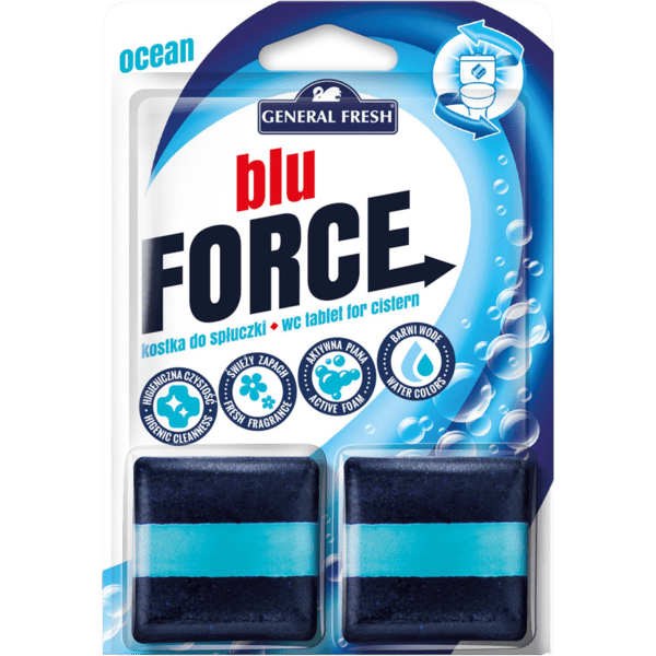 General Fresh Blue Force tableta kostka DUopack Moře 2x50 g