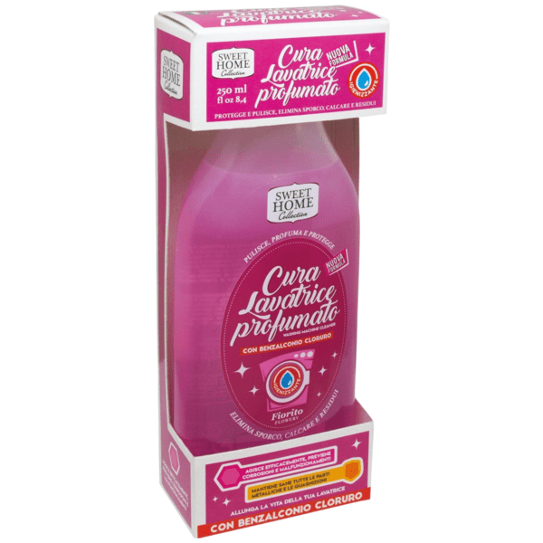 Čističe spotřebičů Sweet Home Čistič pračky - květinová vůně 250 ml