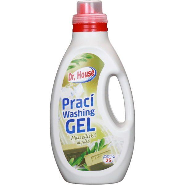 Dr. House gel na praní Marseillské mýdlo (25PD) 1,5 L
