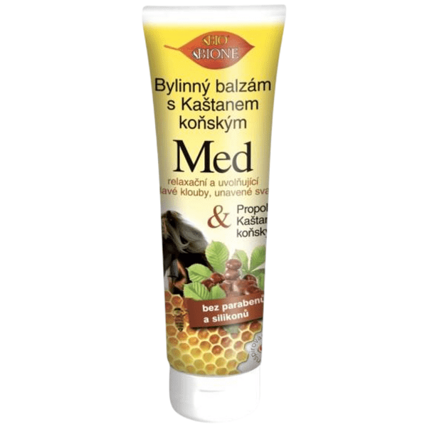 Bylinný balzám s Kaštanem koňským MED + Q10 300 ml
