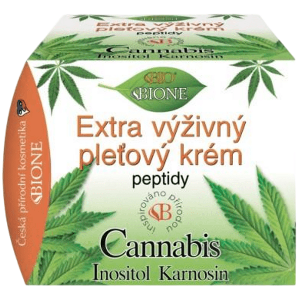 Bione Cosmetics Extra výživný pleťový krém CANNABIS 51 ml