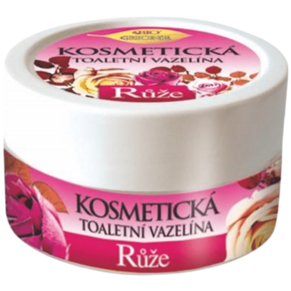 Kosmetická toaletní vazelína S RŮŽOVÝM olejem 155 ml