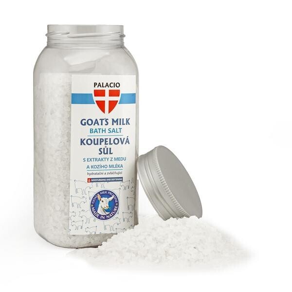 PALACIO Kozí mléko koupelová sůl, 900 g