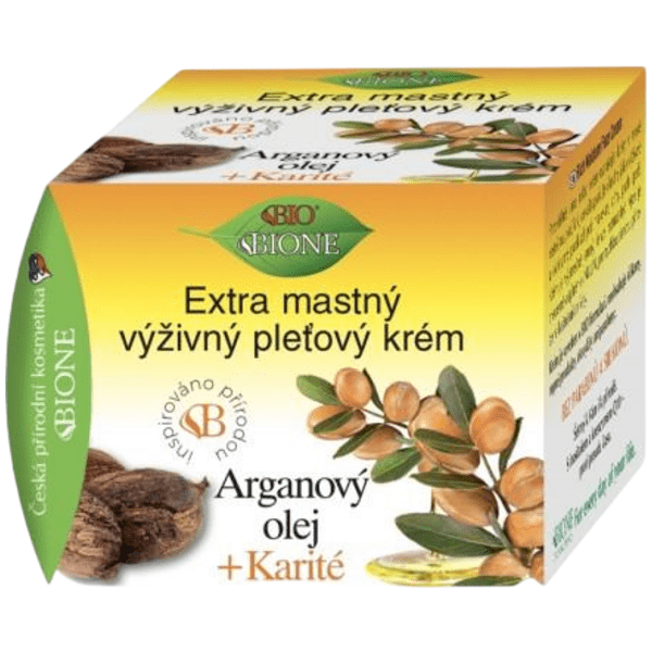 Extra mastný výživný krém ARGANOVÝ OLEJ + KARITÉ 51 ml