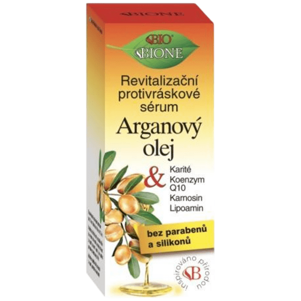 Revitalizační protivráskové sérum ARGANOVÝ OLEJ + KARITÉ 40 ml