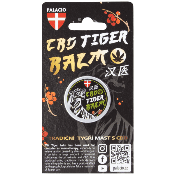 PALACIO Tiger - Tradiční tygří mast s CBD, 15g