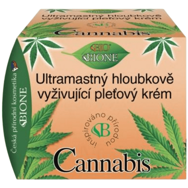 Ultramastný hloubkově vyživující pleťový krém CANNABIS 51 ml