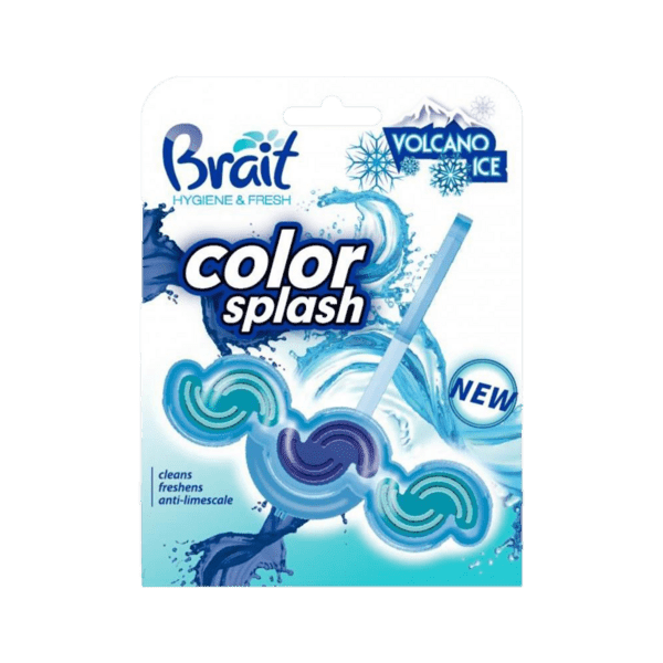 Brait kostka do WC color splash NEW Volcano Ice 45 g