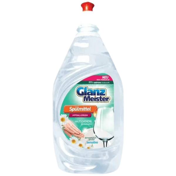 Glanz Meister prostředek na mytí nádobí Sensitive Hypoallergen 1,2L