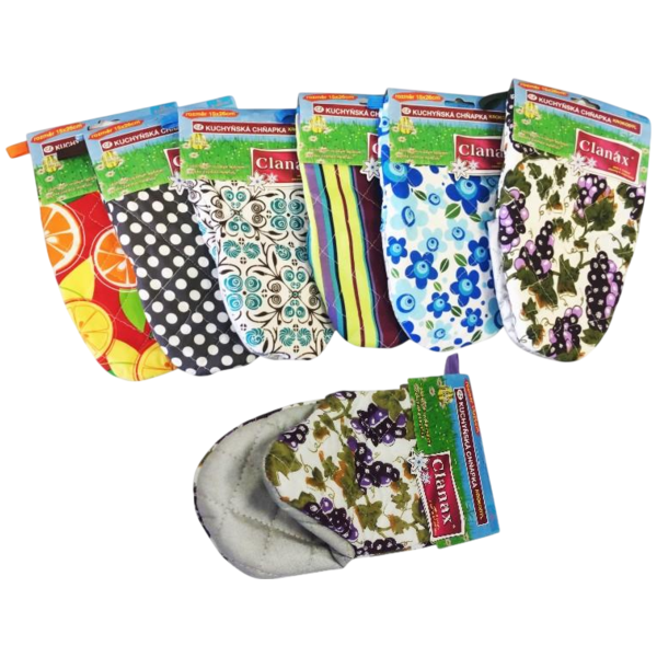 Kuchyňská chňapka KROKODÝL MIX VZOR