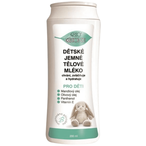 Bione Cosmetics Dětské extra jemné krémové tělové mléko 200 ml