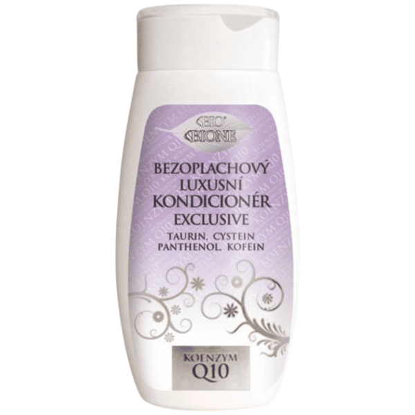 Bezoplachový luxusní kondicionér EXCLUSIVE Q10, 260 ml – Bione Cosmetics