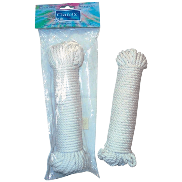 Šňůra BAVLNA bílá 20m