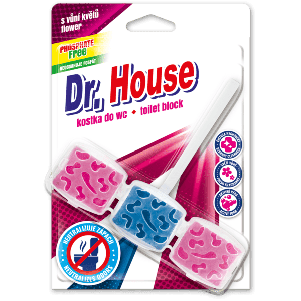 Dr. House Tri-force blistr s vůní květů 45 g
