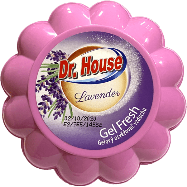 Dr. House gelový osvěžovač vzduchu - vůně levandule 150 g