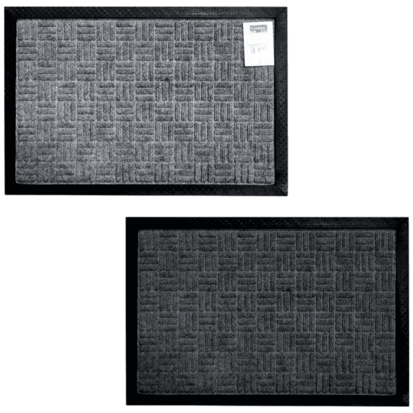 EXCELLENT/DUO rohož obdélník guma/koberec MIX BAREV 40x60 cm