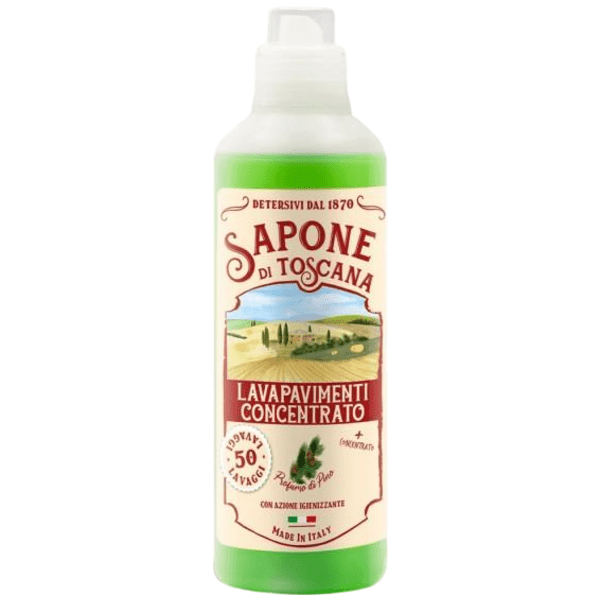 Lavapavimenti Concentrato Profumo di Pino 1000 ml - Koncentrovaný čistící přípravek na podlahy a tvrdé plochy