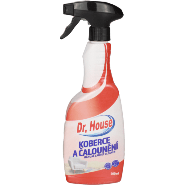 Dr. House čistič na koberce a čalounění v rozprašovači 500 ml