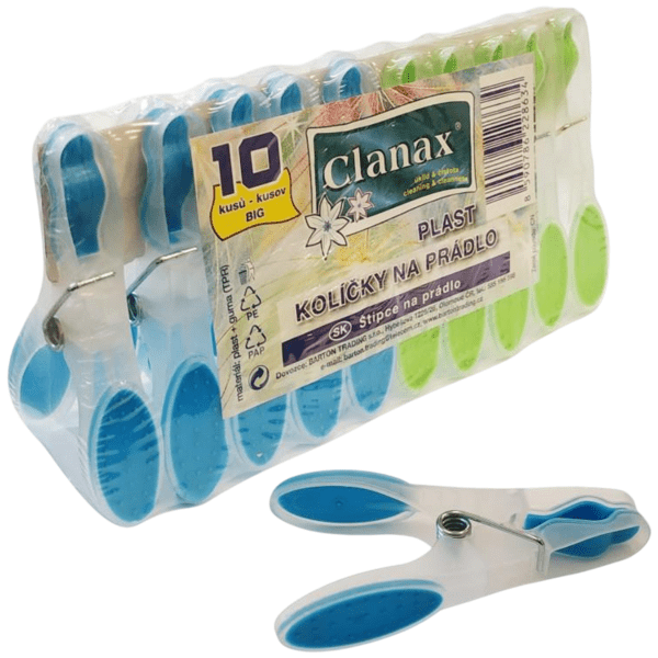 Plastové kolíčky BIG MIX BAREV 10ks