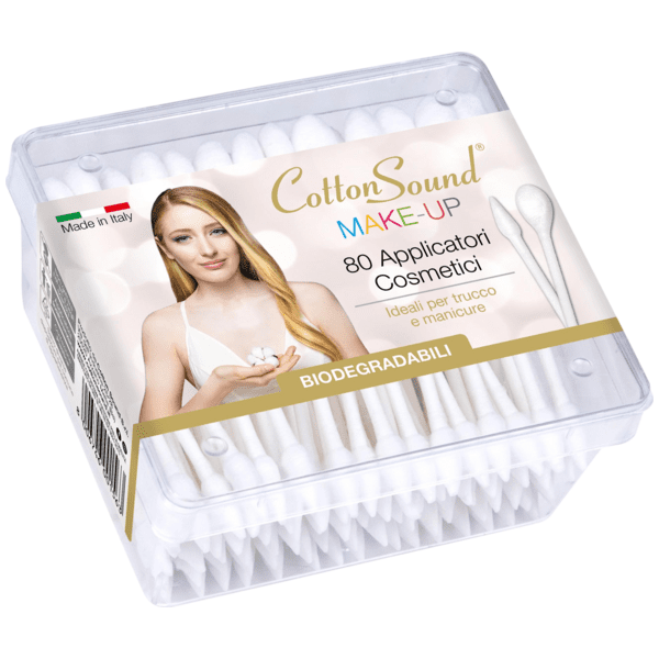 Vatové tyčinky Cotton Sound make-up 80ks
