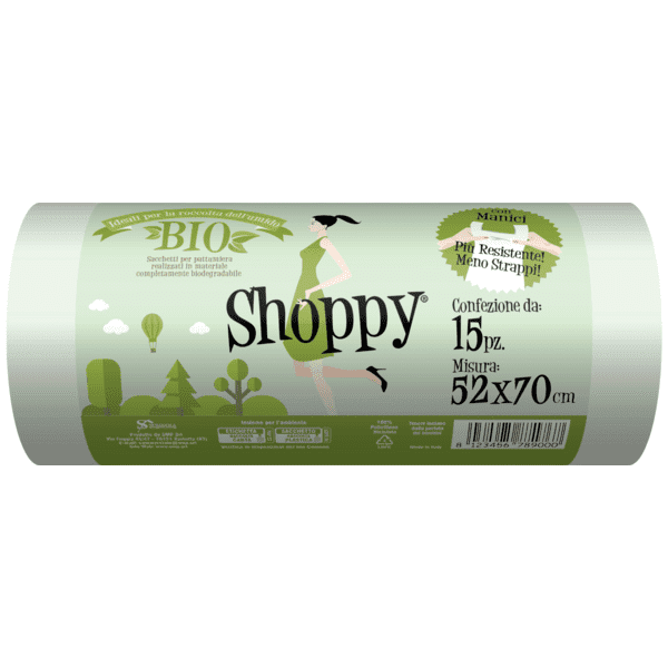Odpadkové pytle SMP Shoppy Bio 30L, 15ks