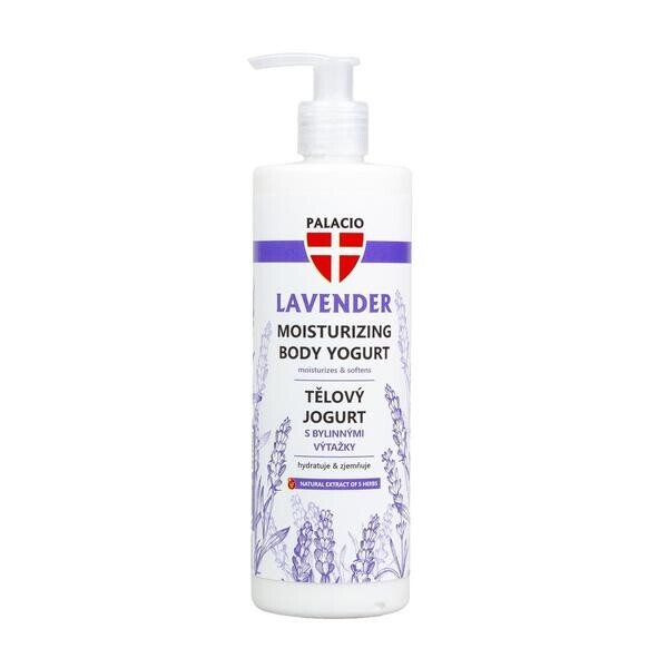 PALACIO Levandule tělový jogurt s pumpičkou, 400 ml