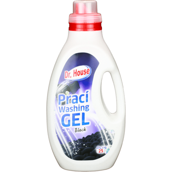 Dr. House gel na praní Black (25PD) 1,5 L