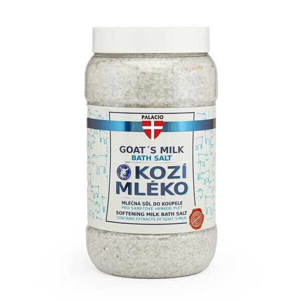 PALACIO Kozí mléko koupelová sůl, 1200 g
