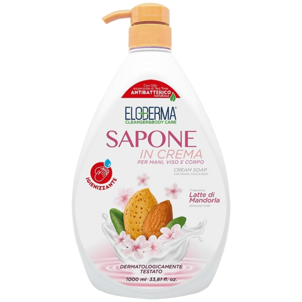 Mýdlo na ruce Eloderma mandlové 1000 ml