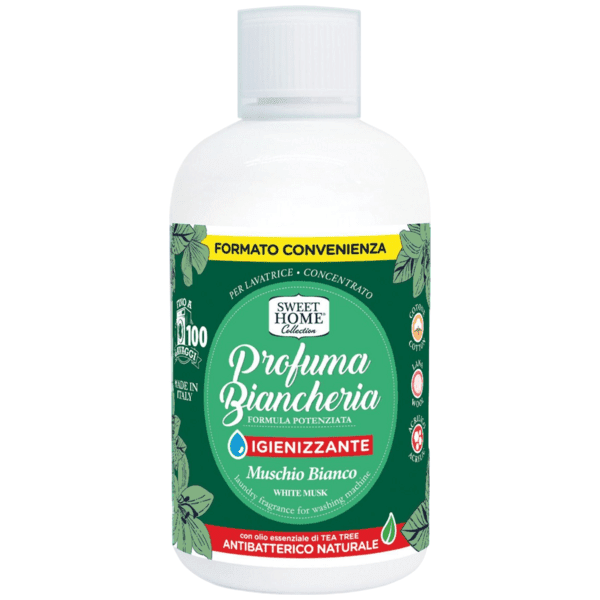 Parfém do pračky Sweet Home White Musk 100 dávek 500 ml