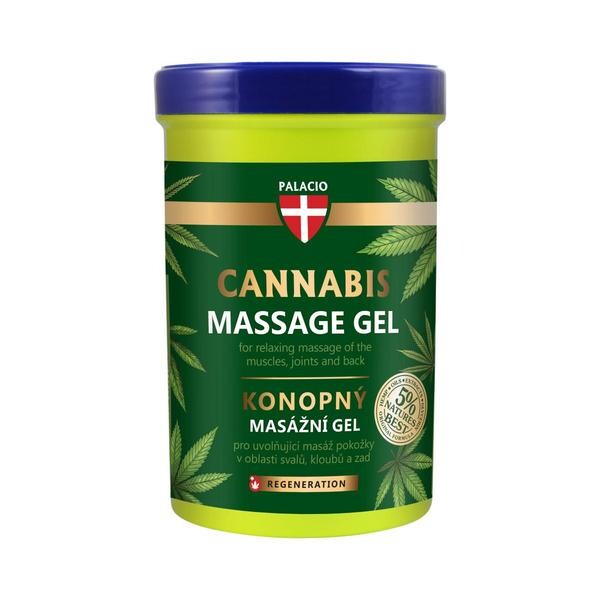 PALACIO Konopný masážní gel, 380ml