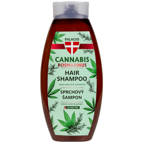 PALACIO Cannabis Rosmarinus vlasový šampon, 500 ml