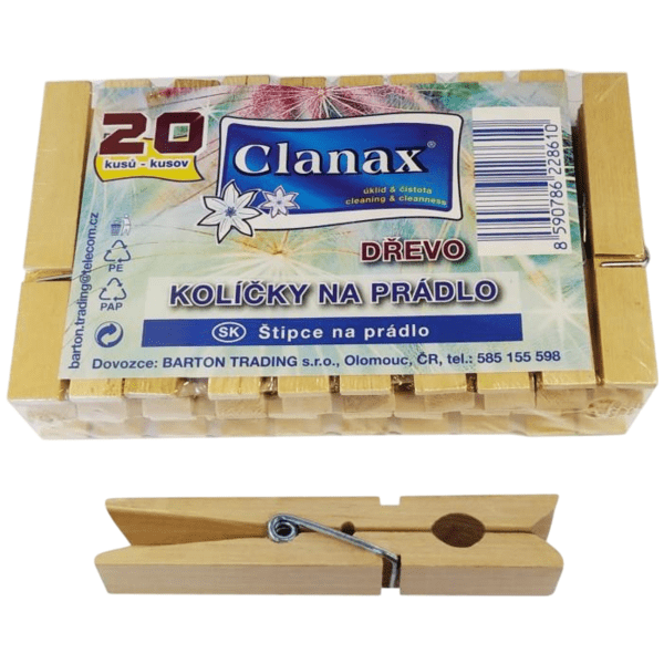 Dřevěné kolíčky A 20ks