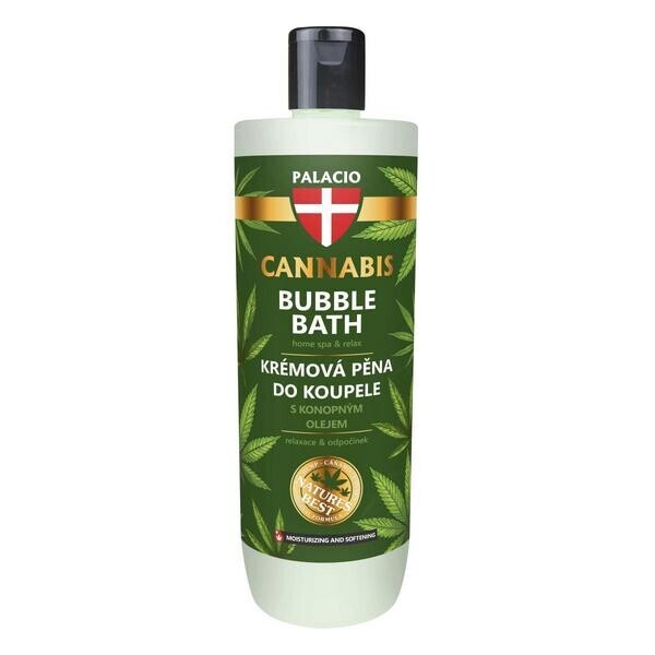 PALACIO Konopná krémová pěna do koupele, 500 ml