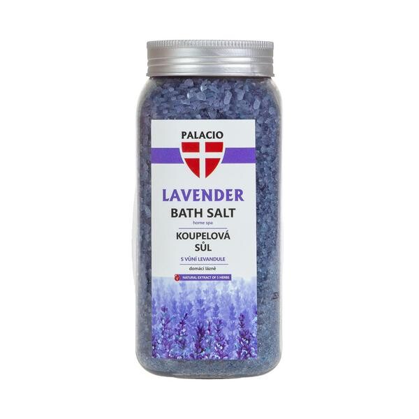 PALACIO Levandulová koupelová sůl, 900 g