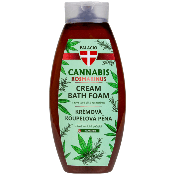 PALACIO Cannabis Rosmarinus koupelová lázeň, 500 ml