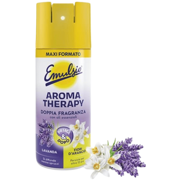 Emulsio Aromatherapy Lavanda, Fiori d' Arancio 350 ml - Aromaterapeutický emulzní osvěžovač vzduchu - levandule, pomerančové květy