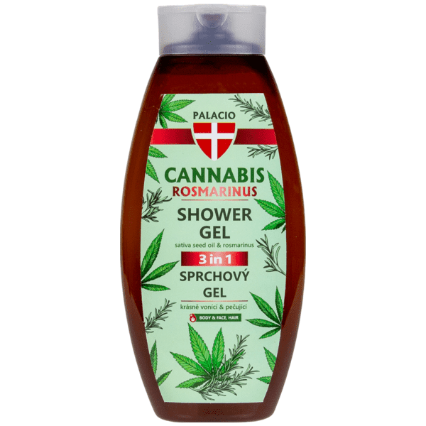 PALACIO Cannabis Rosmarinus sprchový gel, 500 ml