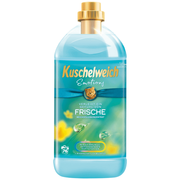 Kuschelweich aviváž 2L - 76 PD Emotions Frische - LIMI tyrkysová