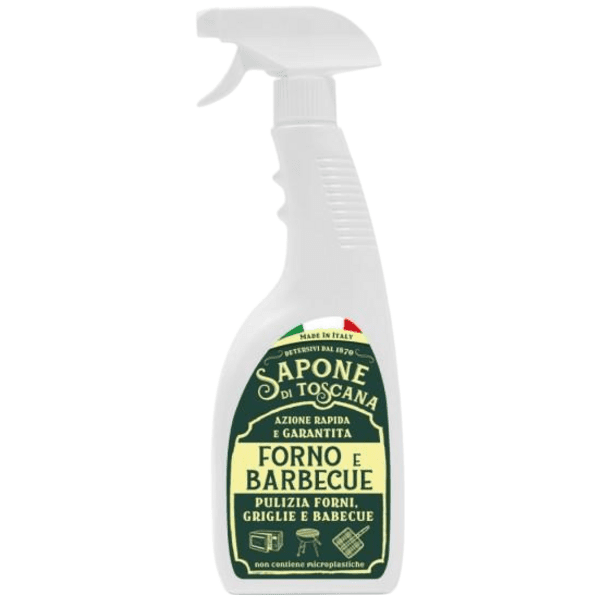 Sapone di Toscana Forno e Barbecue 750 ml - Vysoce účinný čistič na trouby, gril, sporáky a digestoře