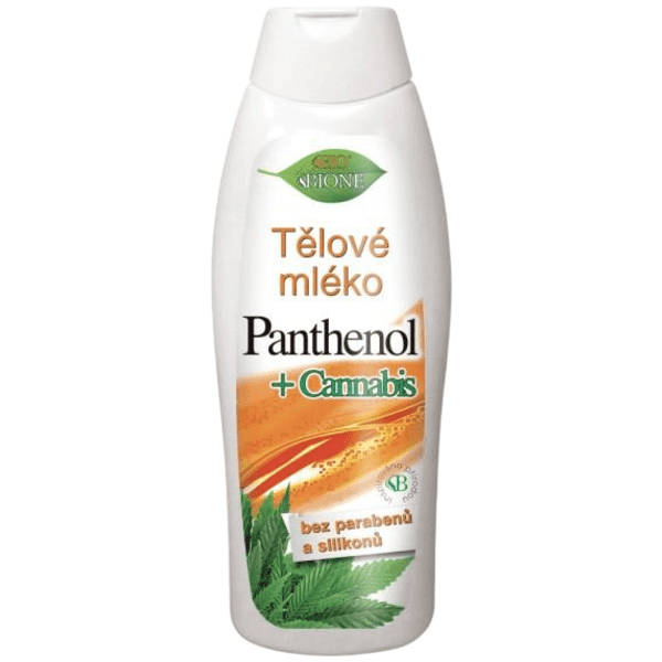 Tělové mléko PANTHENOL + CANNABIS 500 ml