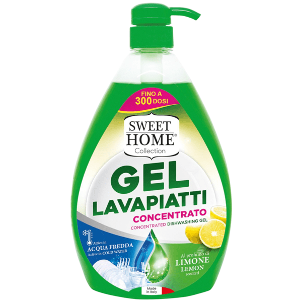 Prostředek na mytí nádobí Sweet Home CZ citrón 1000 ml