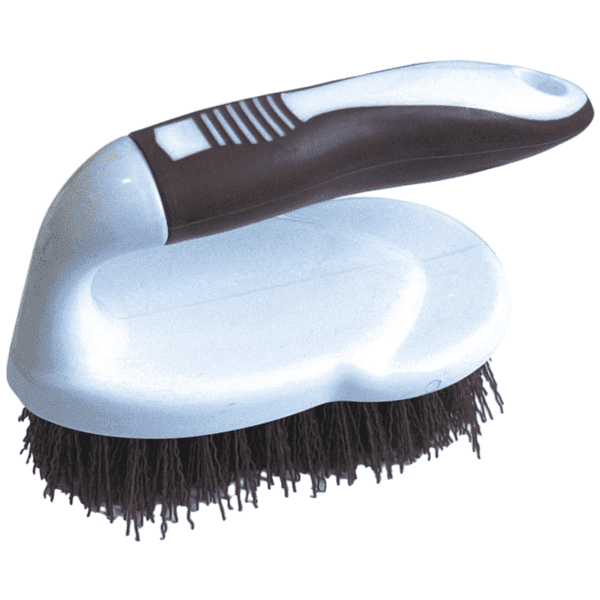 BROWN Kartáč pro doma hnědobílý
