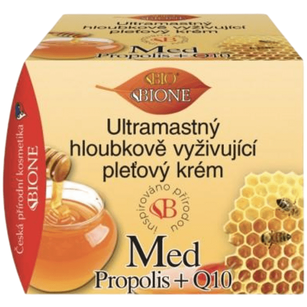 Ultramastný hloubkově vyživující pleťový krém MED + Q10 51 ml